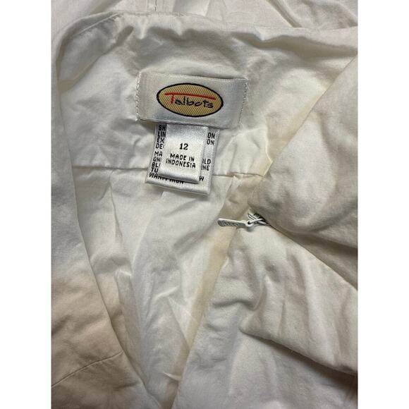TALBOTS white skirt size 12 - Picture 4 of 5